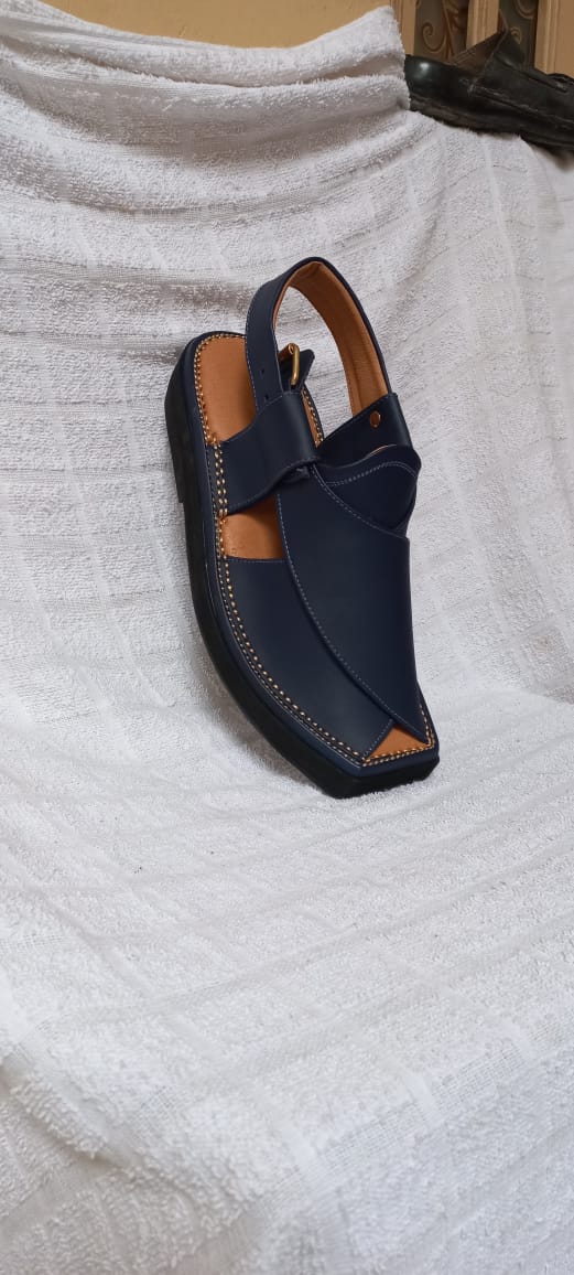 NAVY BLUE KAPTAAN CHAPPAL