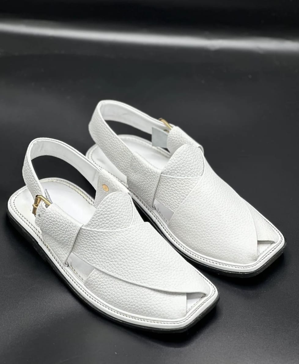 White Dotted Single Sole