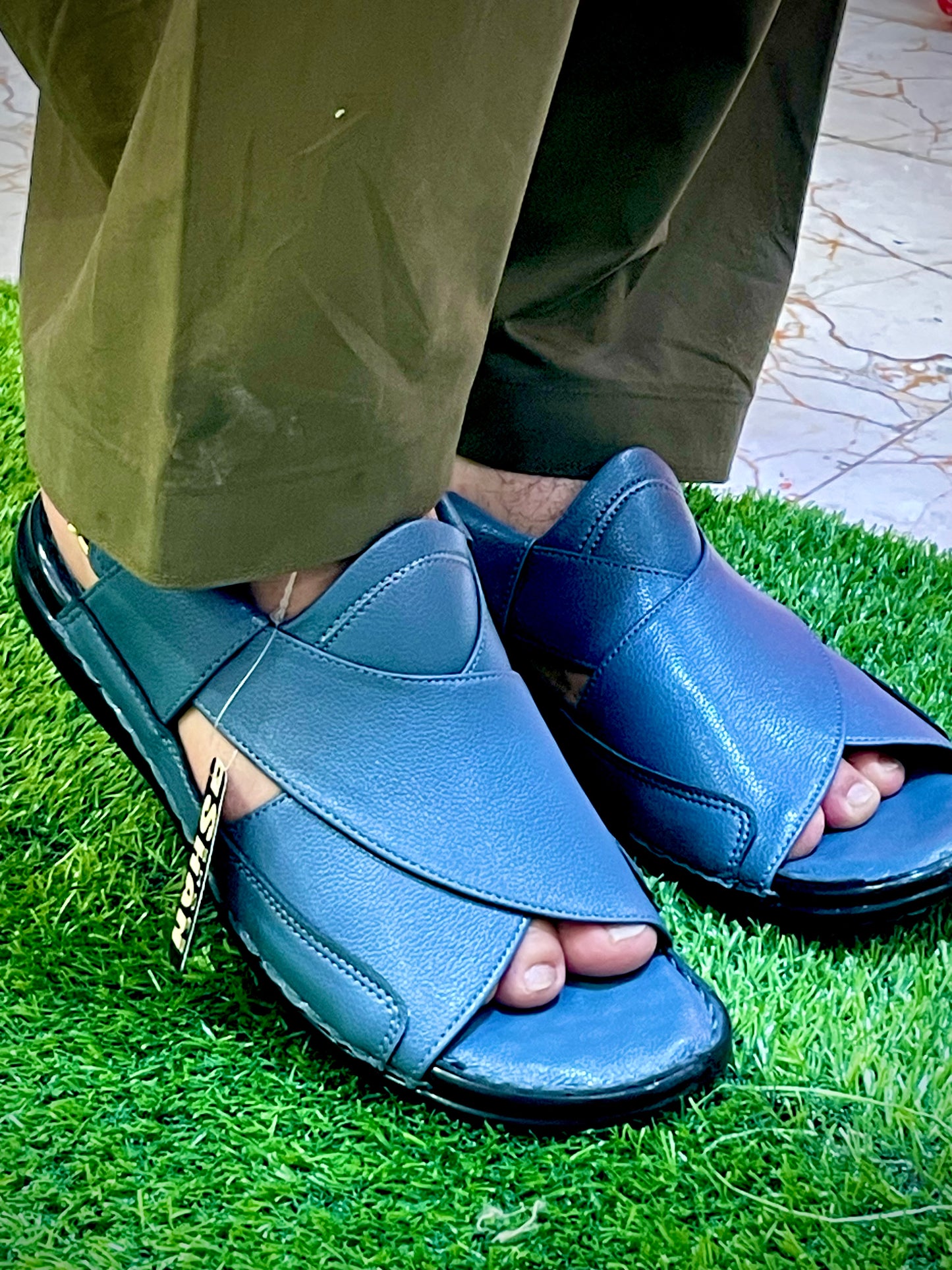 Grey Shan chappal