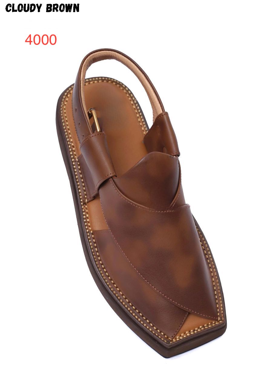 CHOCLATI BROWN PESHAWARI CHAPPAL
