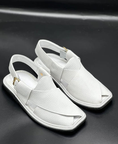 White Dotted Single Sole