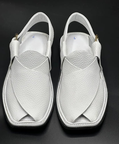 White Dotted Single Sole